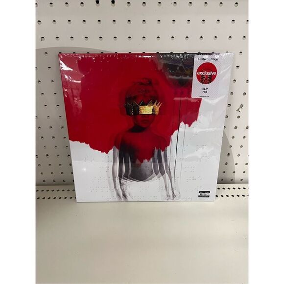 RIHANNA ANTI 2LP Red Opaque Color Vinyl Target Limited Edition 2LP - Picture 1 of 3